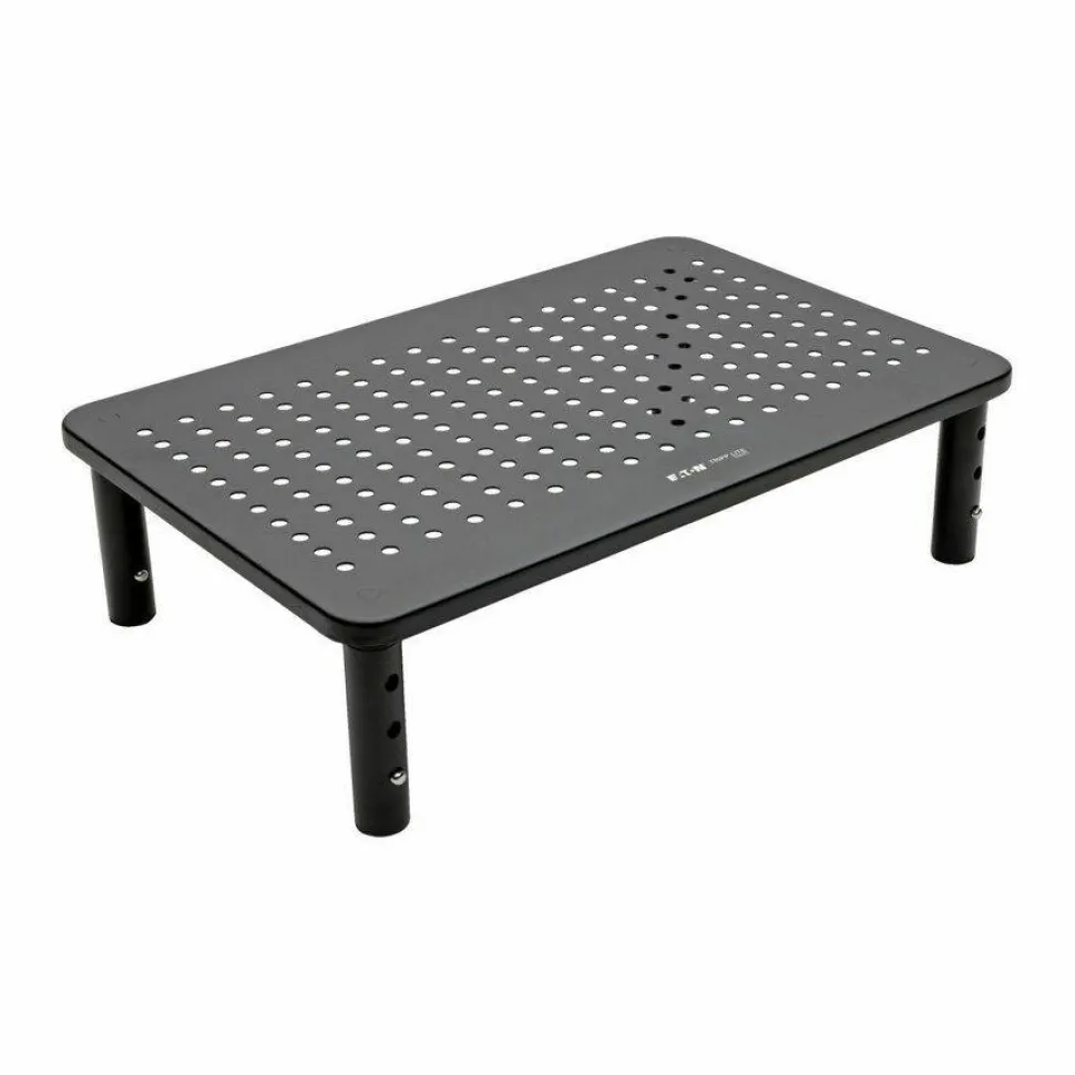 Eaton Tripp Lite Series Monitor Riser for Desk, 14 x 9 in. - Height Adjustable, Metal, Black