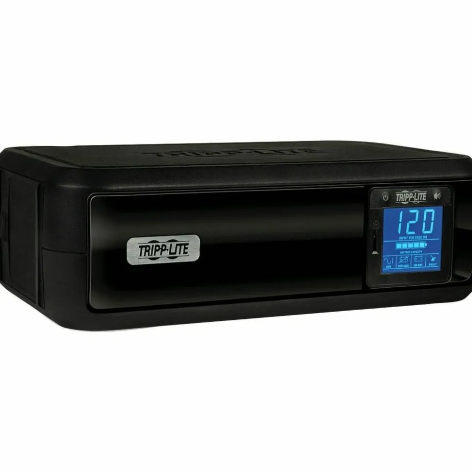 Eaton Tripp Lite Series OmniSmart LCD 120V 650VA 350W Line-Interactive UPS, Tower, LCD display, USB port