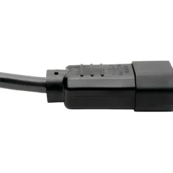 Eaton Tripp Lite Series PDU Power Cord, C13 to C14 - 10A, 250V, 18 AWG, 2 ft. (0.61 m), Black