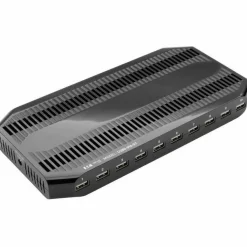 Eaton Tripp Lite Series 10-Port USB Charging Station Hub w Adjustable Storage Tablet/Smartphone/iPad/Iphone 5V 21A 105W - U280010ST