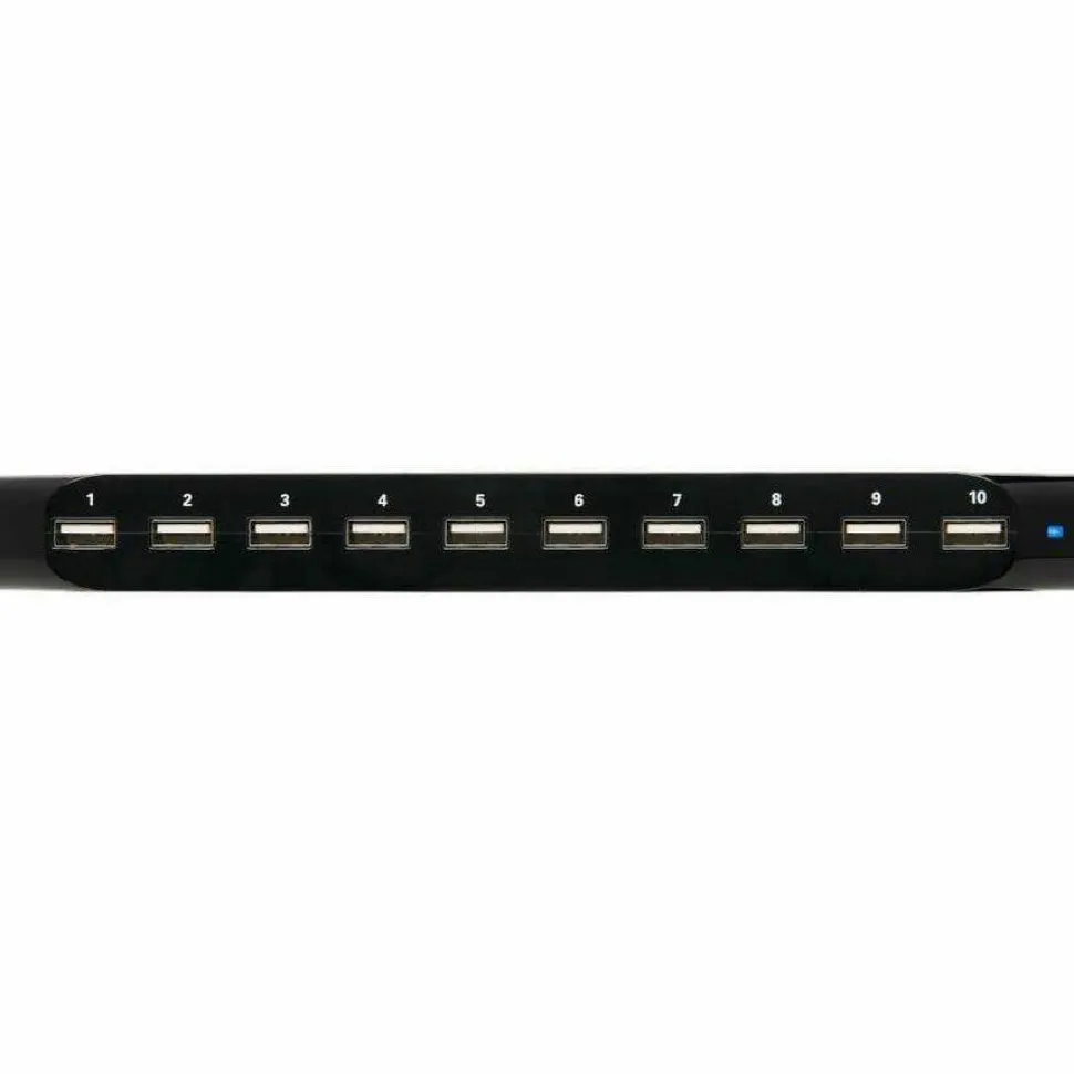 Eaton Tripp Lite Series 10-Port USB Charging Station Hub w Adjustable Storage Tablet/Smartphone/iPad/Iphone 5V 21A 105W - U280010ST