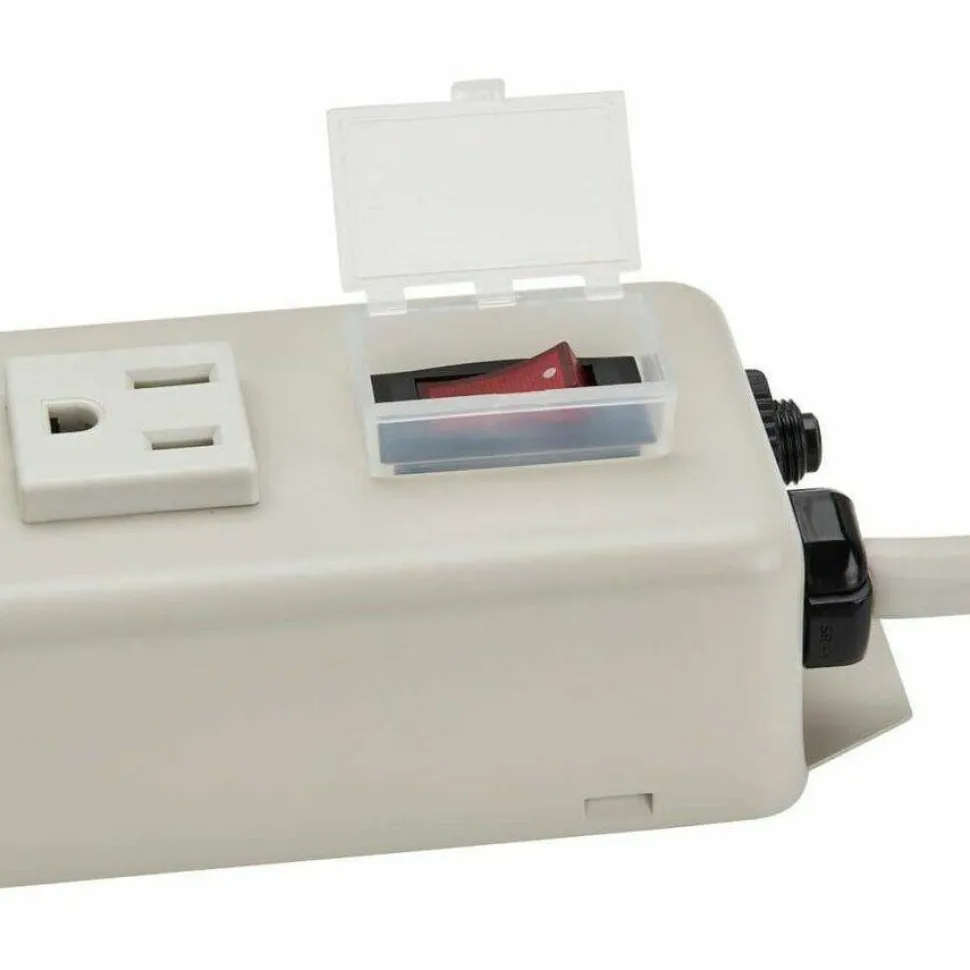 Eaton Tripp Lite Series Power It! 6-Outlet Power Strip, 15 ft. (4.57 m) Cord, 5-20P Plug, Metal Housing