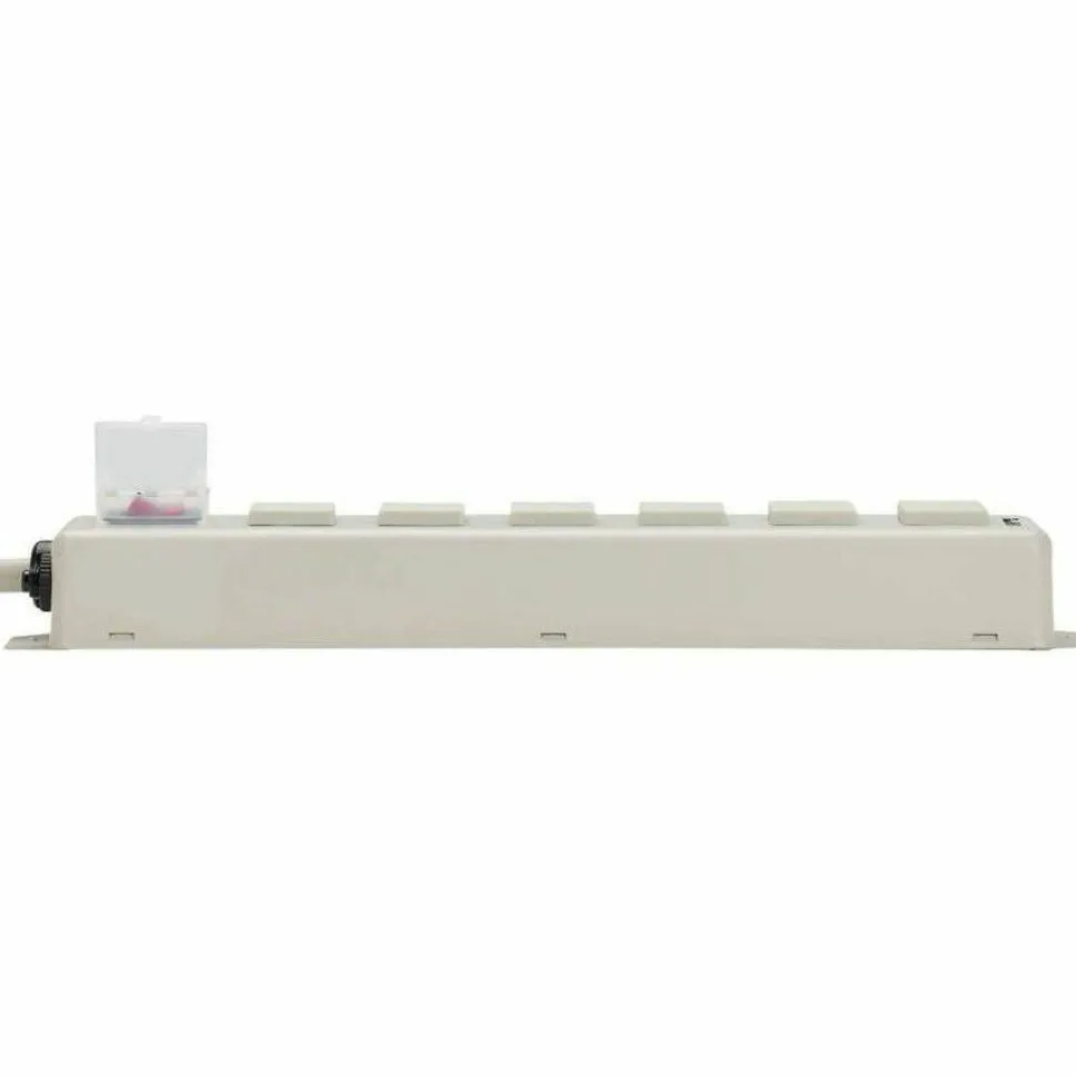 Eaton Tripp Lite Series Power It! 6-Outlet Power Strip, 15 ft. (4.57 m) Cord, 5-20P Plug, Metal Housing