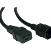 Eaton Tripp Lite Series Power Cord, C19 to C14 - Heavy-Duty, 15A, 250V, 14 AWG, 10 ft. (3.05 m), Black