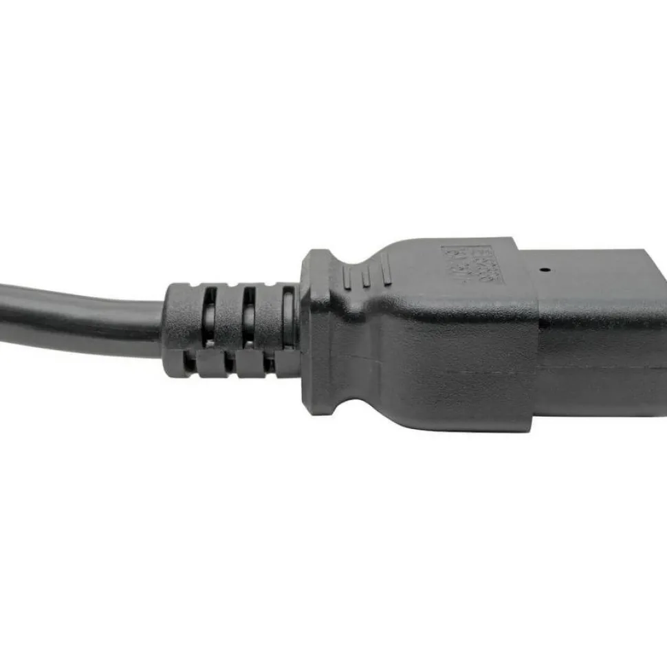 Eaton Tripp Lite Series Power Cord, C19 to C14 - Heavy-Duty, 15A, 250V, 14 AWG, 10 ft. (3.05 m), Black