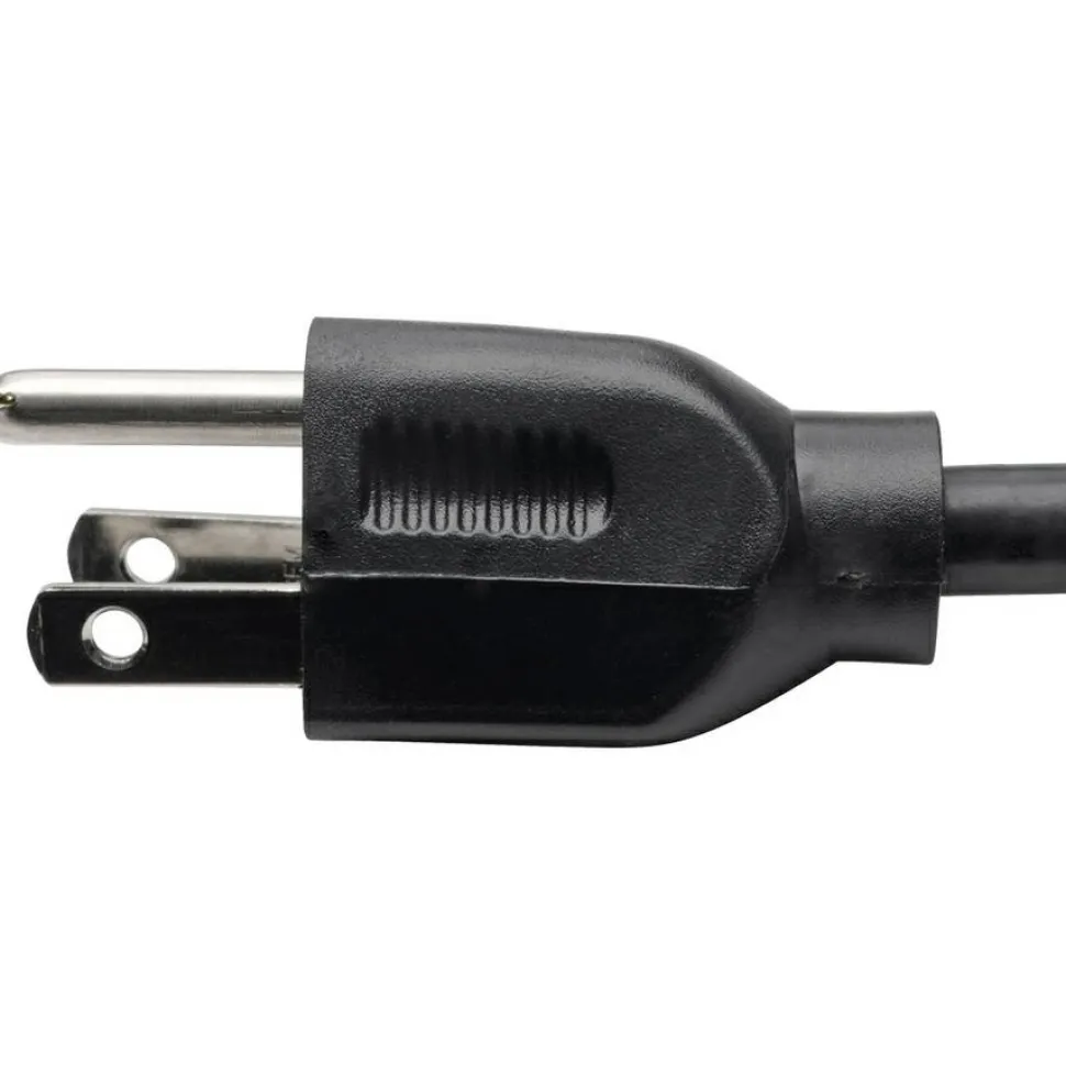 Eaton Tripp Lite Series Power Extension Cord, NEMA 5-15P to NEMA 5-15R - 13A, 120V, 16 AWG, 15 ft. (4.57 m), Black