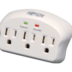 Eaton Tripp Lite Series Protect It! 3-Outlet Surge Protector, Direct Plug-In, 660 Joules, 2 Diagnostic LEDs