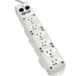 Eaton Tripp Lite Series Safe-IT UL 1363A Medical-Grade Power Strip for Patient-Care Vicinity, 6x15A Hospital-Grade Outlets, Safety Covers, 15 ft. Cord
