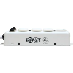 Eaton Tripp Lite Series Safe-IT UL 1363A Medical-Grade Power Strip for Patient-Care Vicinity, 4 Hospital-Grade Outlets, 15 ft. Right-Angle Cord