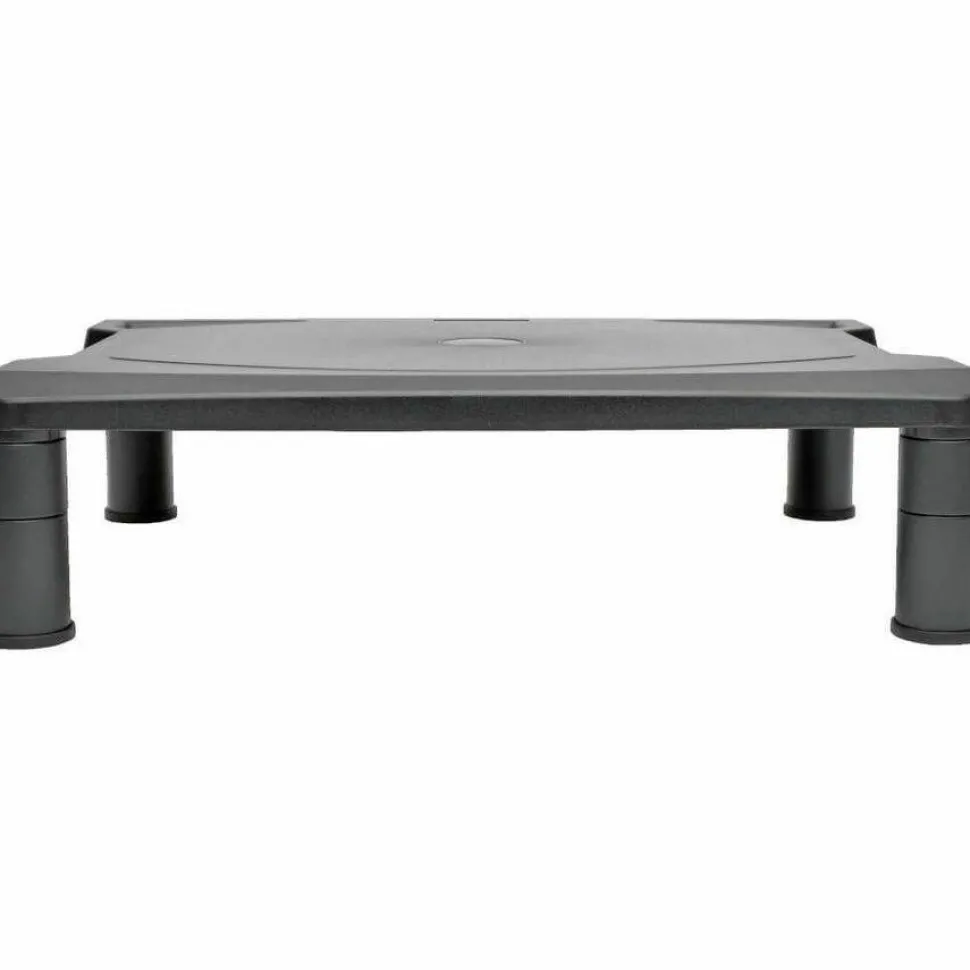 Eaton Tripp Lite Series Universal Monitor Riser, Height-Adjustable, Black, TAA, MR1612