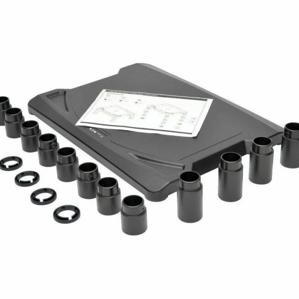Eaton Tripp Lite Series Universal Monitor Riser, Height-Adjustable, Black, TAA, MR1612