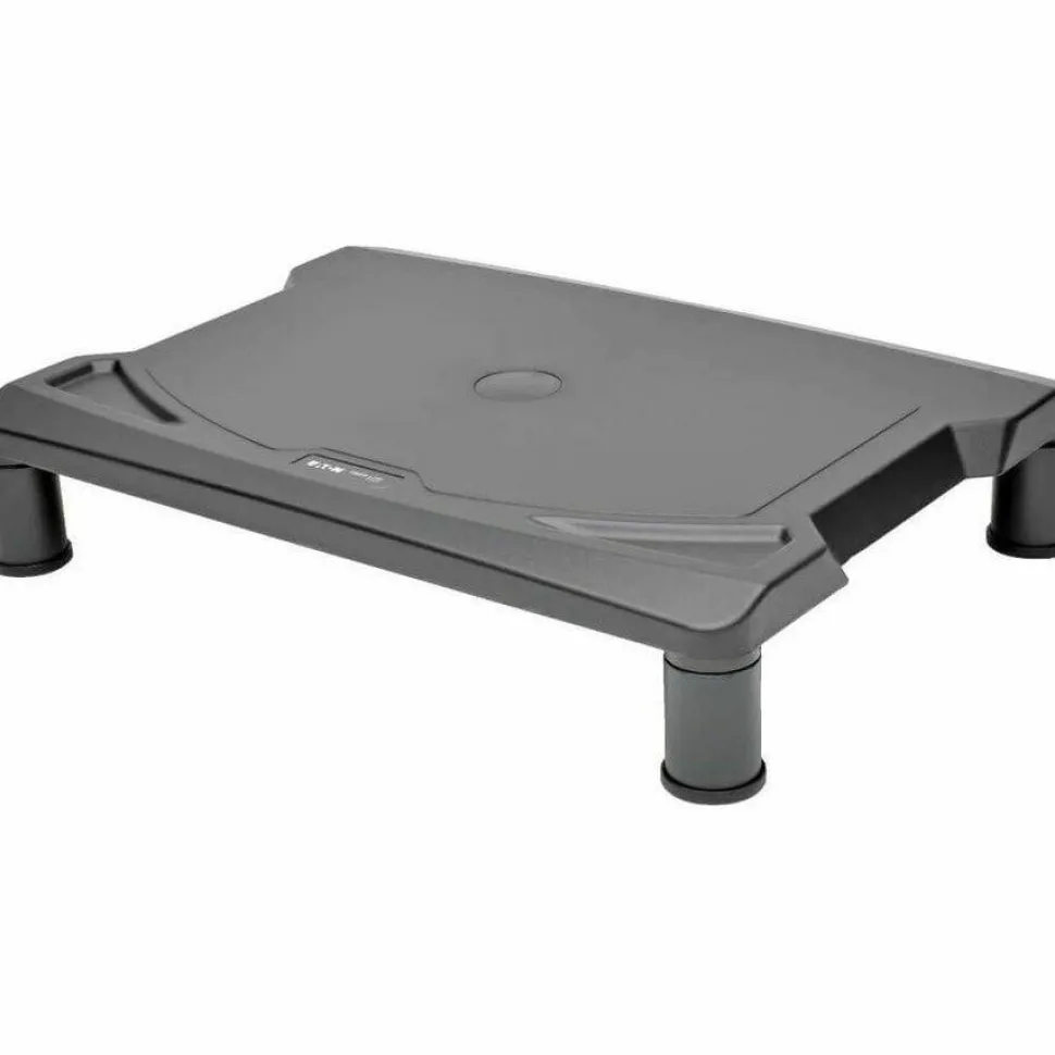Eaton Tripp Lite Series Universal Monitor Riser, Height-Adjustable, Black, TAA, MR1612
