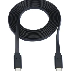 Eaton Tripp Lite Series USB-C Flat Cable (M/M), USB 2.0, Black, 6 ft. (1.83 m)