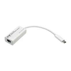 Eaton Tripp Lite Series USB-C to Gigabit Network Adapter, Thunderbolt 3 Compatibility - White