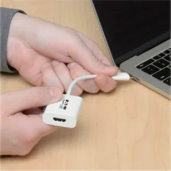 Eaton Tripp Lite Series USB 3.2 Gen1 Type-C to HDMI 4K Adapter with Alternate Mode - DP 1.2, White