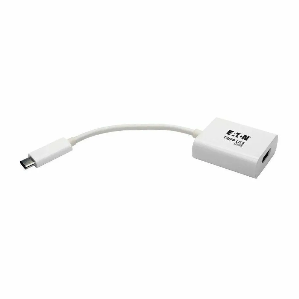 Eaton Tripp Lite Series USB 3.2 Gen1 Type-C to HDMI 4K Adapter with Alternate Mode - DP 1.2, White