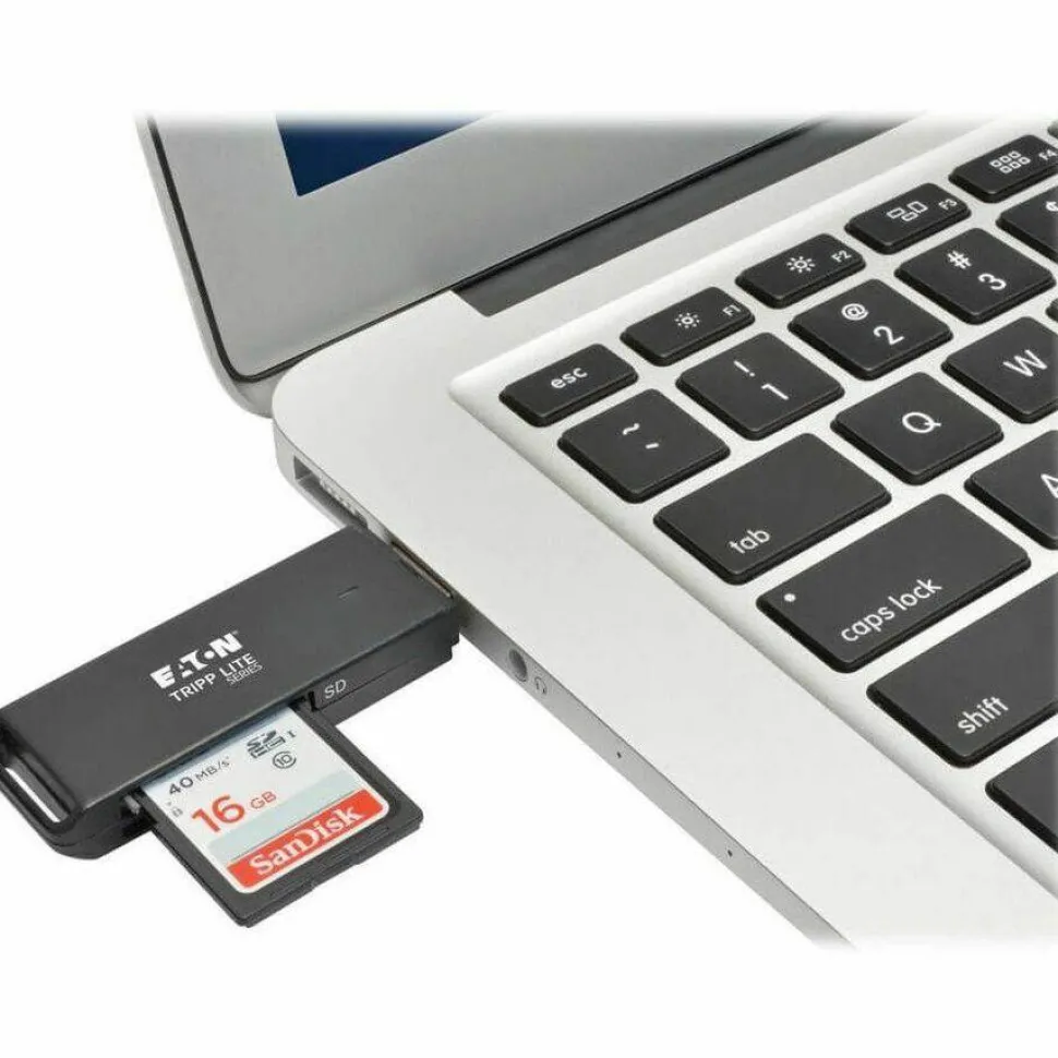 Eaton Tripp Lite Series USB 3.0 SuperSpeed SD/Micro SD Memory Card Media Reader