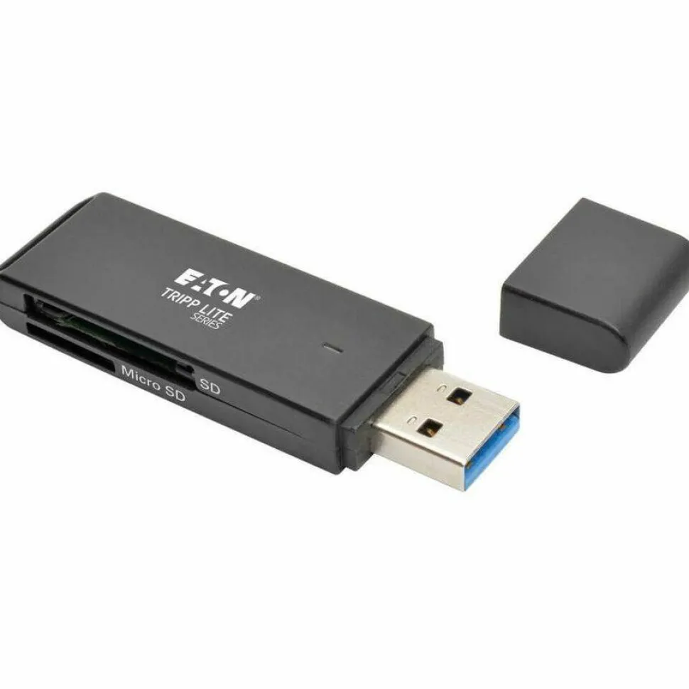 Eaton Tripp Lite Series USB 3.0 SuperSpeed SD/Micro SD Memory Card Media Reader