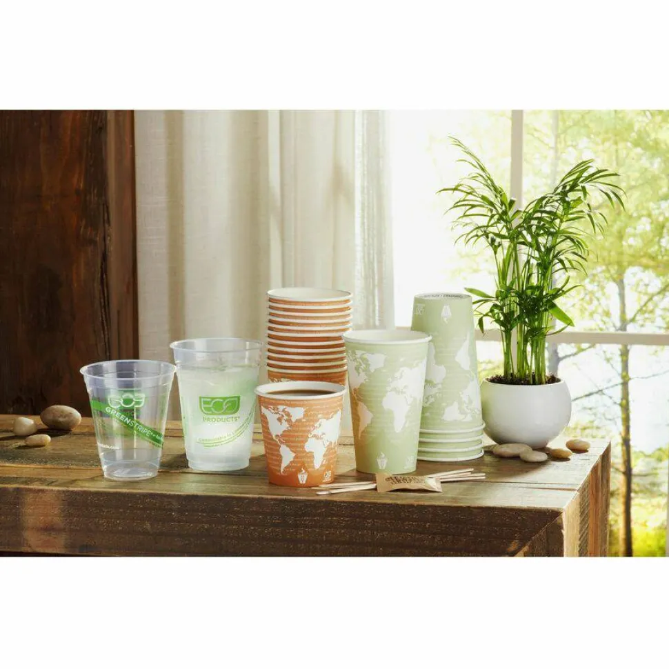 Eco-Products 16 oz World Art Insulated Hot Beverage Cups