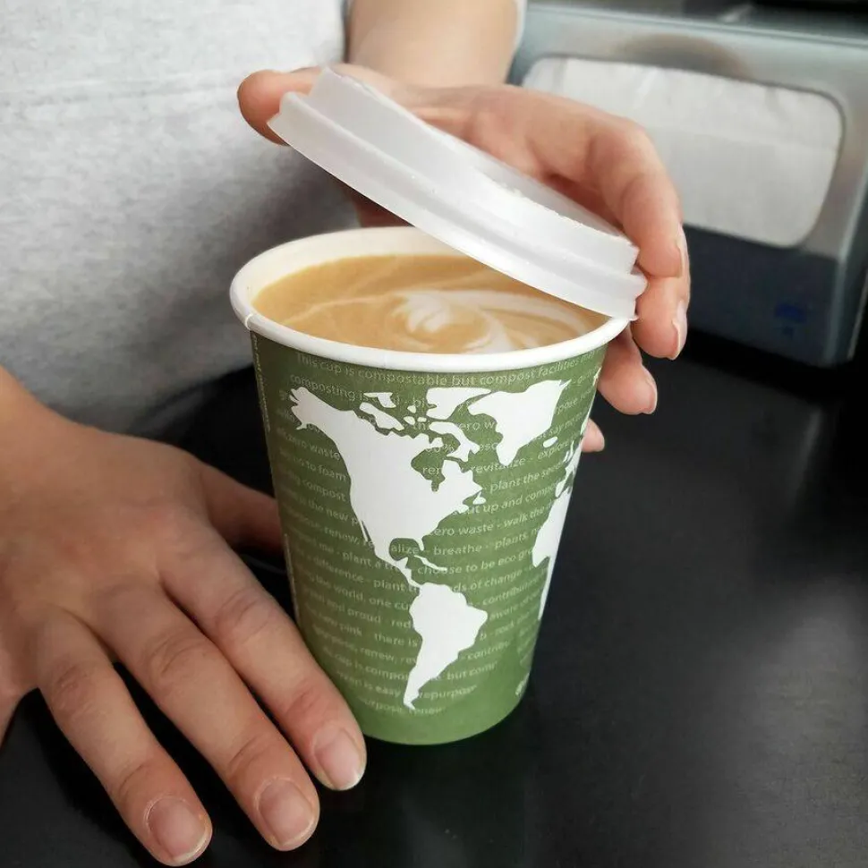 Eco-Products 16 oz World Art Insulated Hot Beverage Cups