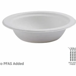 Eco-Products Eco Vanguard Sugarcane Bowls, 12 Oz, Case Of 1000 Bowls
