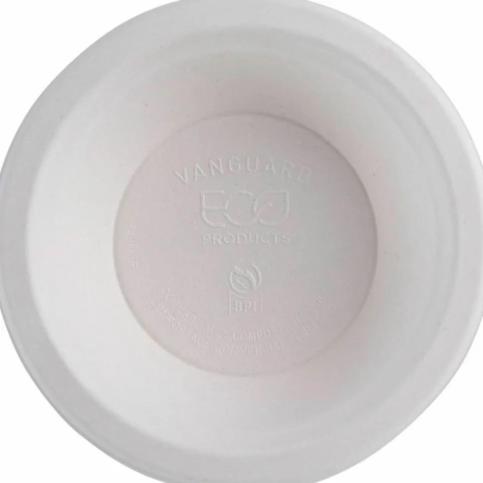 Eco-Products Eco Vanguard Sugarcane Bowls, 12 Oz, Case Of 1000 Bowls