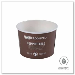 Eco-Products World Art Renewable and Food Container, 8 oz, 3.04