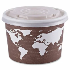 Eco-Products World Art Renewable and Food Container, 8 oz, 3.04