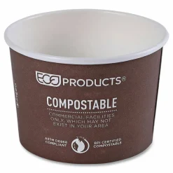 Eco-Products World Art Renewable and Food Container, 8 oz, 3.04