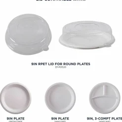 Eco-Products Vanguard Renewable and Sugarcane Plates, 9