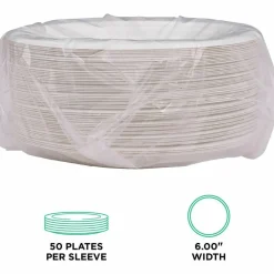 Eco-Products Vanguard Renewable and Sugarcane Plates, 6