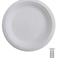 Eco-Products Vanguard Renewable and Sugarcane Plates, 10