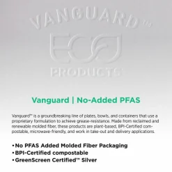 Eco-Products Vanguard Renewable and Sugarcane Plates, 10