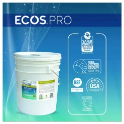 ECOS PRO Dishmate Manual Dish Liquid, Free and Clear, 5 gal Pail