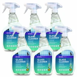 ECOS PRO Glass Cleaner, 32 oz Spray Bottle, 6/Carton