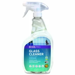 ECOS PRO Glass Cleaner, 32 oz Spray Bottle, 6/Carton