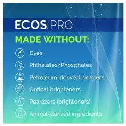 ECOS PRO Wave Commercial Automatic Dishwasher Detergent, Free and Clear, 5 gal Pail