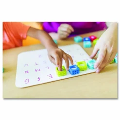 Educational Insights Alphabet BubbleBrix. Ages 3 to 7, Plastic, Assorted Colors, 42 Pieces