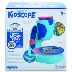 Educational Insights GeoSafari Jr. Kidscope, Ages 5 and Up, 3x Magnification, Blue