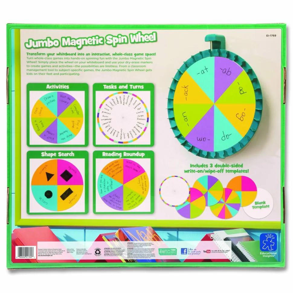 Educational Insights Jumbo Magnetic Spinner