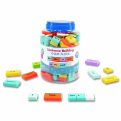 Educational Insights Sentence-Building Dominoes, Grades 1 to 5, 114 Pieces