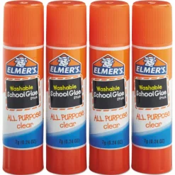 Elmer's All-Purpose School Glue Sticks, 0.77 Oz, Pack Of 30 Sticks