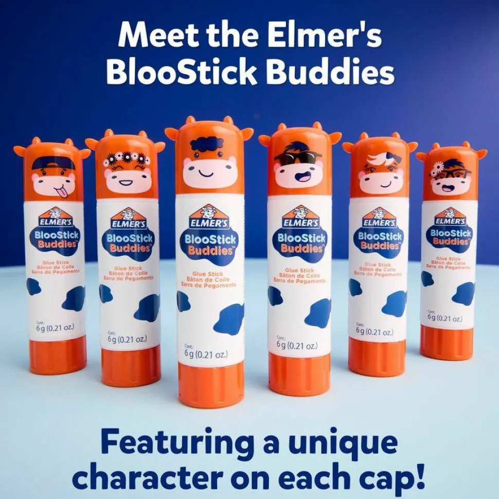 Elmer's BlooStick Buddies Glue Sticks