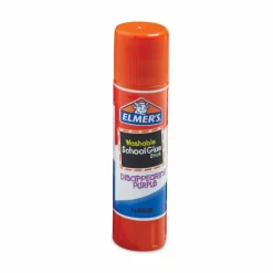 Elmer's Disappearing Purple School Glue Sticks, 0.77 Oz., Pack Of 30