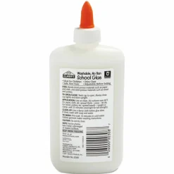 Elmer's Washable School Glue, 7.62 Oz, White