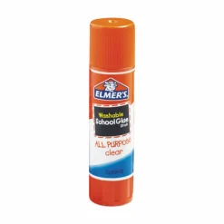 Elmer's Washable School Glue Sticks, 0.24 Oz, Pack Of 4