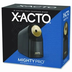 Elmer's X-ACTO MightyPro Electric Sharpener, Black/Yellow