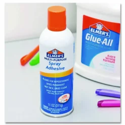 Elmer's Multipurpose Spray Adhesive, 11 Oz, Clear