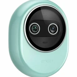 EMEET Piko+ (Green) - Dual-lens Webcam with one 4K 1/2.55˘ Sony Lens and one AI Assist Lens, Boosting color accuracy, face recognition, and ultra-fast focus. 3 MEMS Mics power 3 Voice Modes for Meeting or Streaming/recording with wider audio frequenc