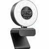 EMEET S600 Light 4K StreamCam with 1/2" Sensor, 0.2S PDAF, 2 Mics, Ring Light with Dial Control, 4 Lighting Modes with App Control